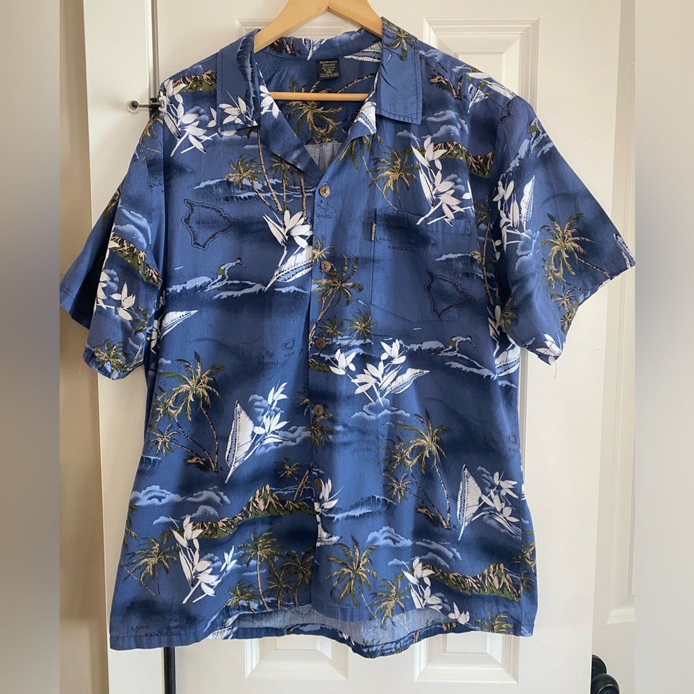 Palmwave Vintage Aloha/ Hawaiian Shirt